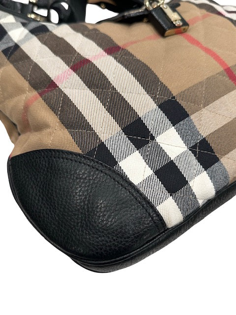 Burberry Exploded Check Hobo
