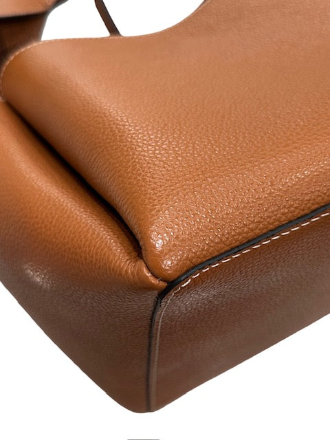 Toteme Grained Leather Handbag w/ Crossbody Strap
