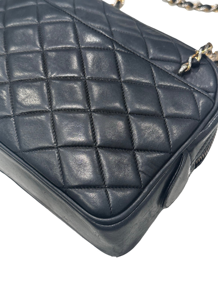 Chanel Vintage Quilted Camera Bag