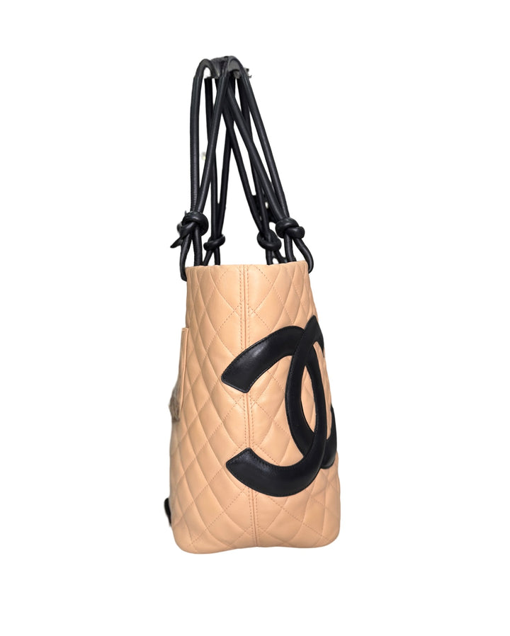 Chanel Large Quilted Cambon Tote