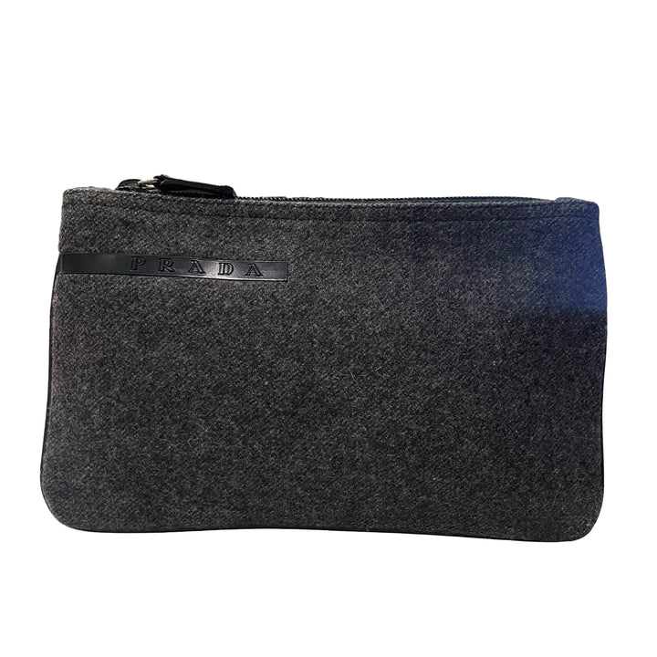 Prada Wool Pouch