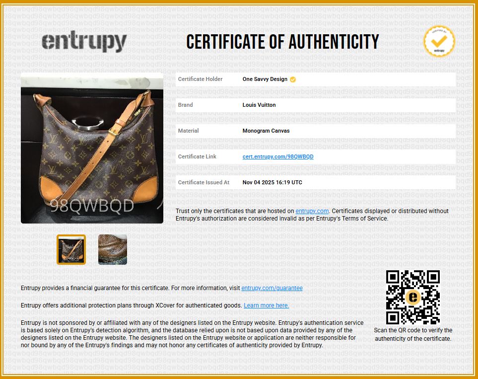 Louis Vuitton Monogram Boulogne Shoulder Bag