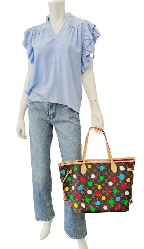 Louis Vuitton x Yayoi Kusama Painted Dots Neverfull MM