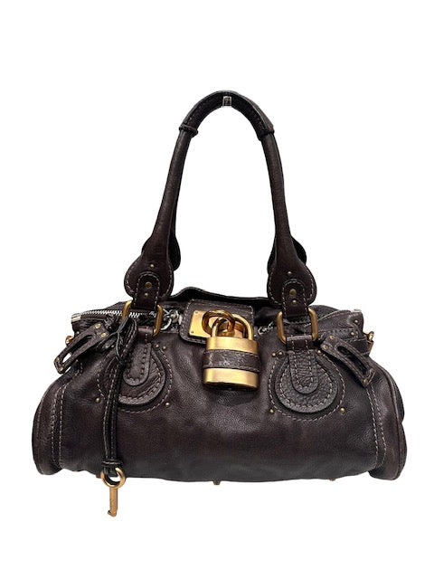 Chloe Paddington Padlock Shoulder Bag