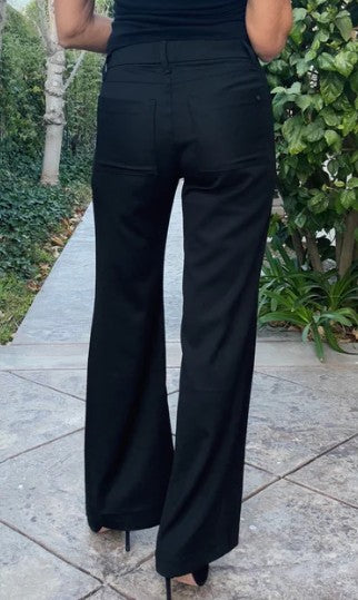 Bevy Flog Christi Black Flare Pants