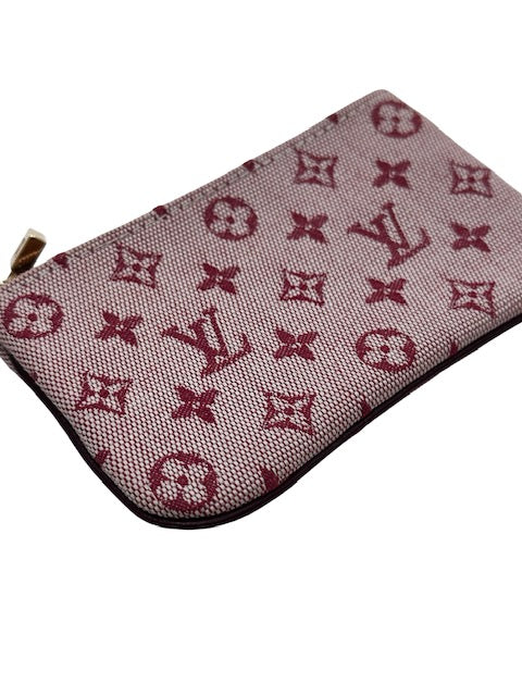 Louis Vuitton Mini Lin Key Pouch