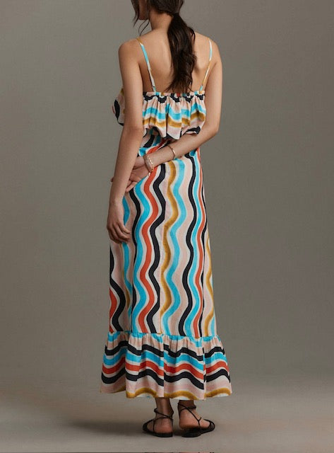 Ruffle Maxi Dress | X-Small