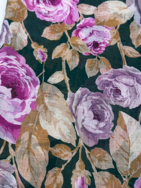 Saint Laurent Antique Rose Scarf