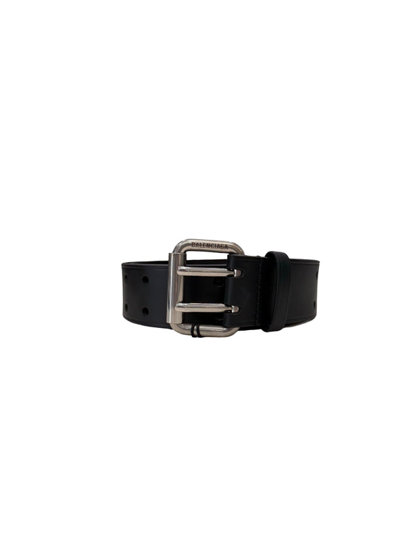 Balenciaga Double Prong Chunky Belt