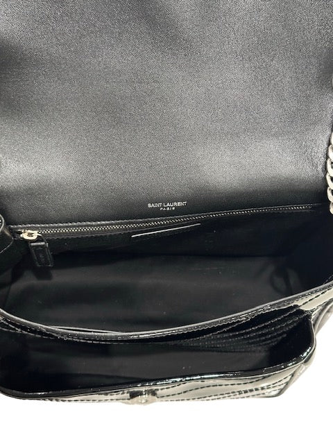 Saint Laurent Niki Patent Leather Handbag