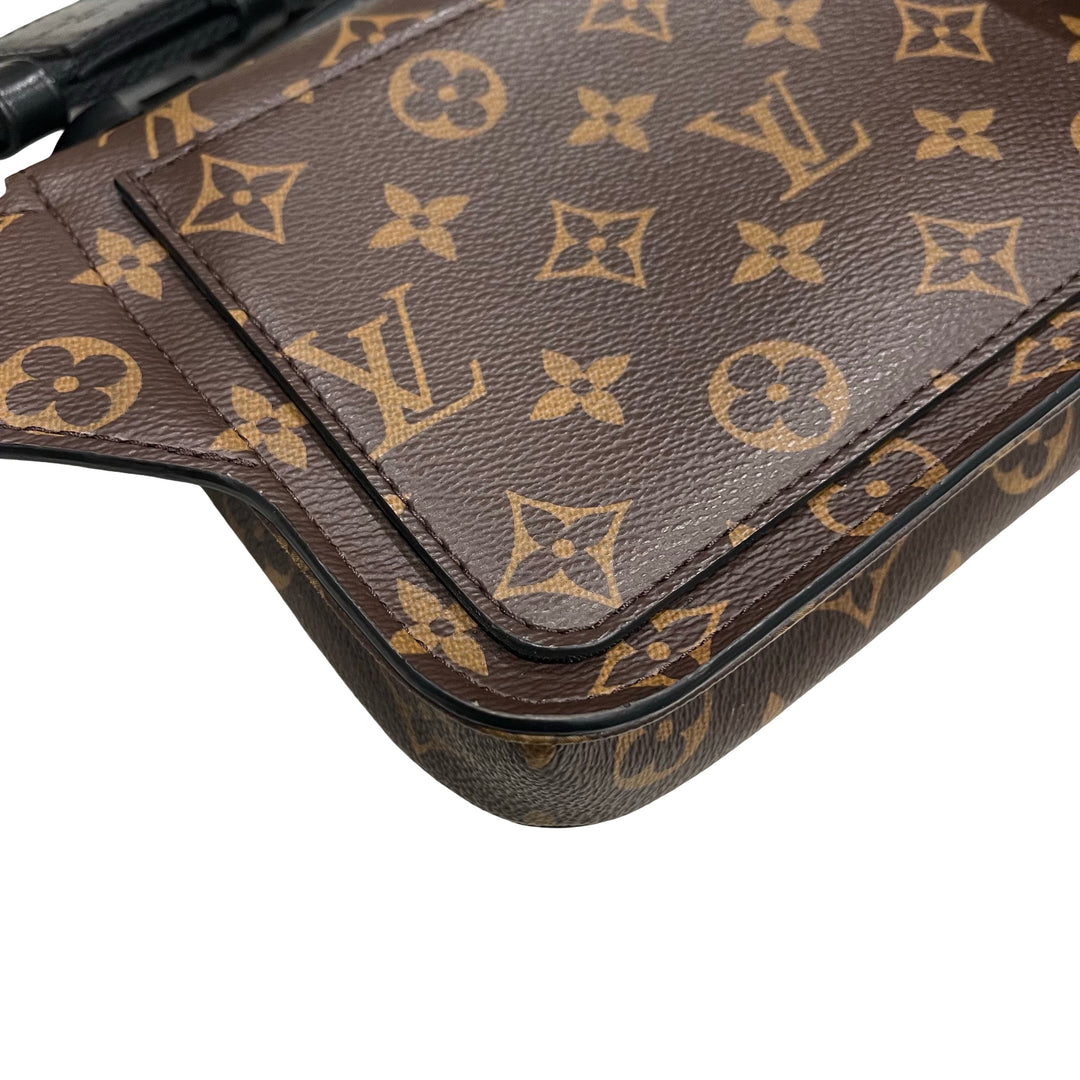 Louis Vuitton Monogram S-Lock Macassar Sling Bag