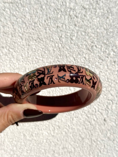 Louis Vuitton Medium Inclusion Resin Swarovski Bangle