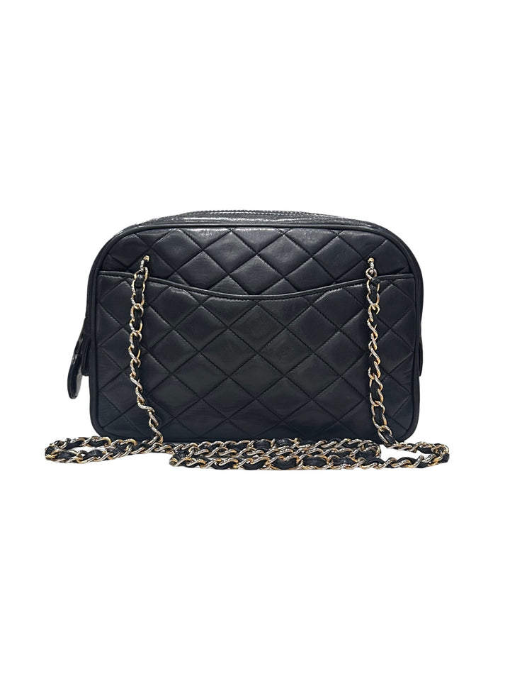 Chanel Vintage Quilted Camera Bag