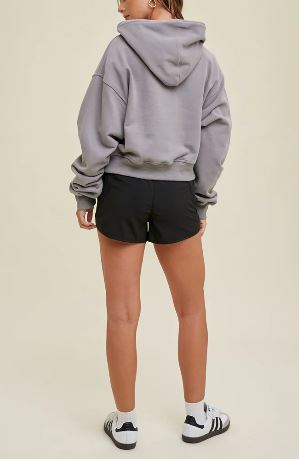Wishlist Grey Hooded Sweatshirt