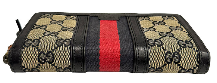 Gucci Bamboo Zip Around Wallet