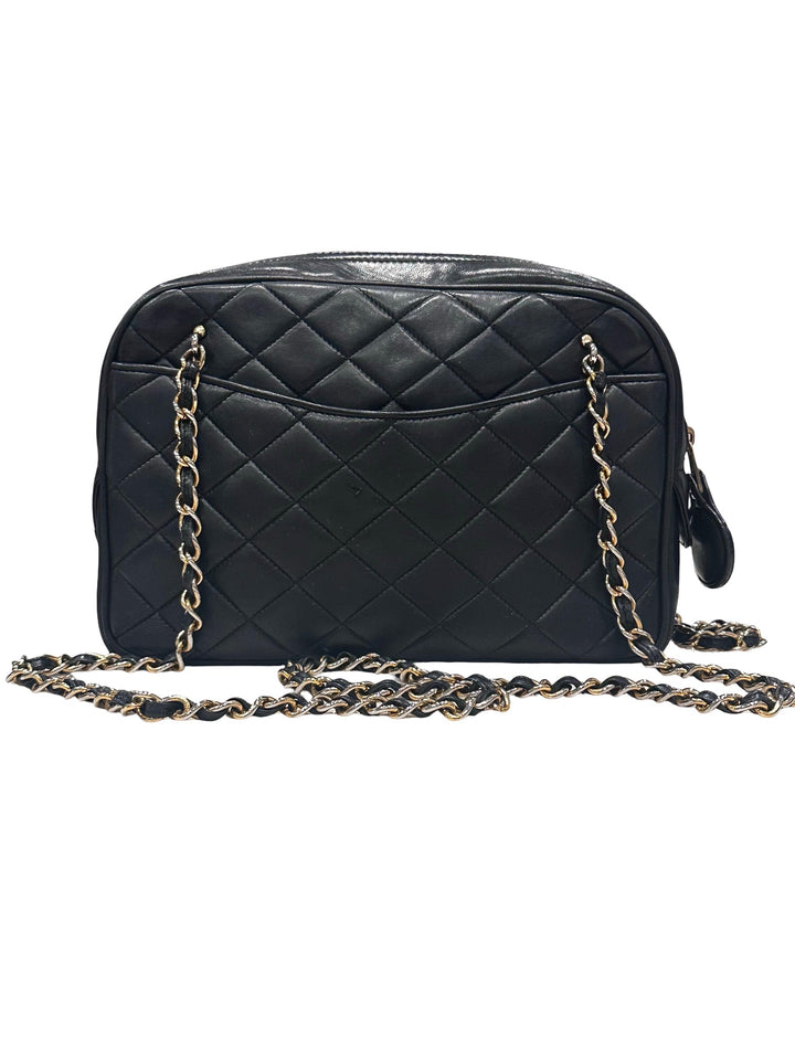 Chanel Vintage Quilted Camera Bag