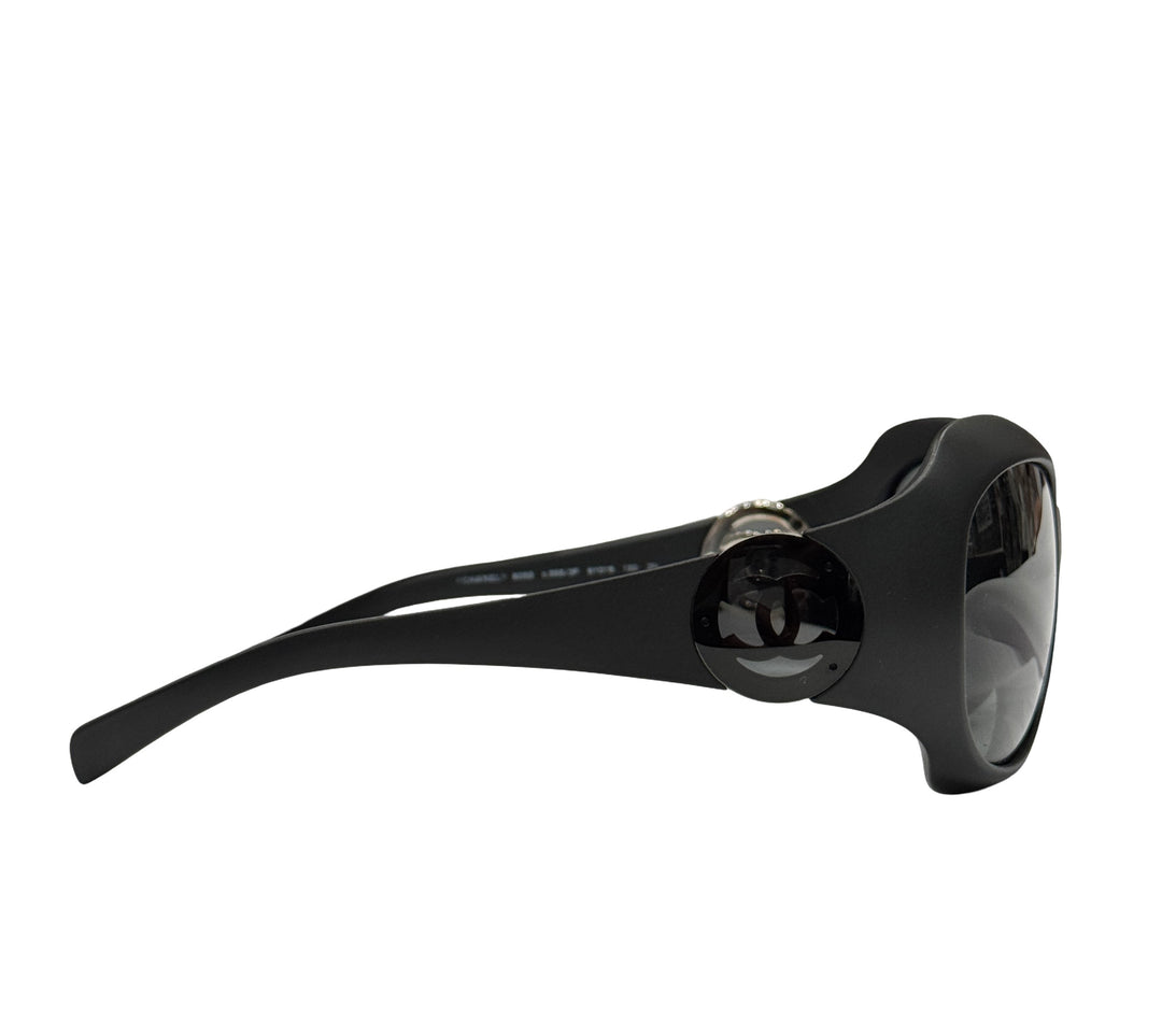 Chanel Matte Black Sunglasses