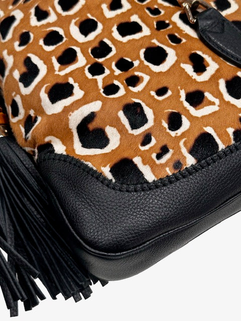 Gucci Jackie 1961 Leopard Hobo