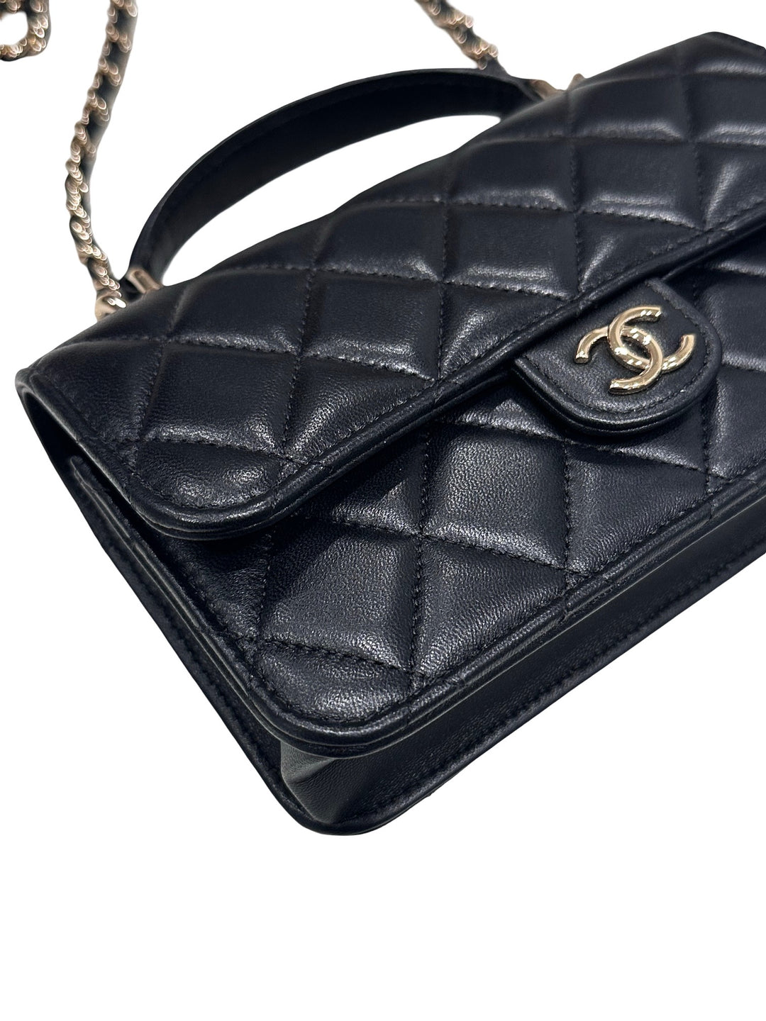 Chanel Mini Top Handle Phone Holder