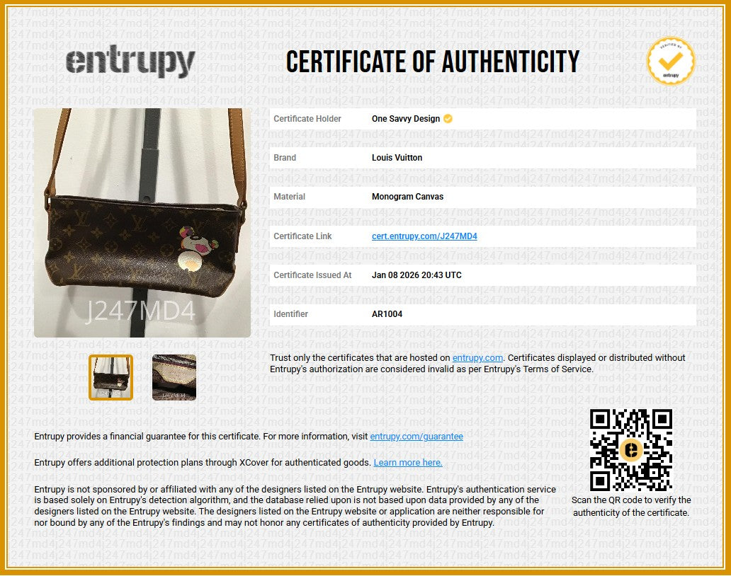 Louis Vuitton x Takashi Murakami Panda Trotteur Crossbody