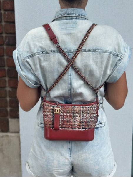 Chanel Gabrielle Tweed Crossbody
