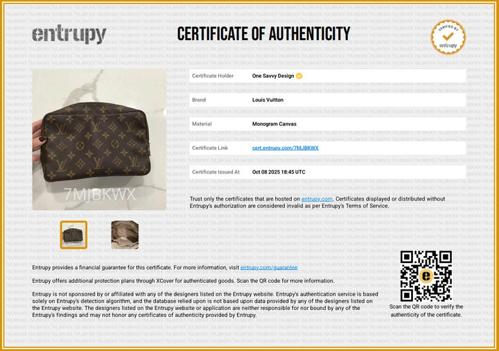 Louis Vuitton Cosmetic Case
