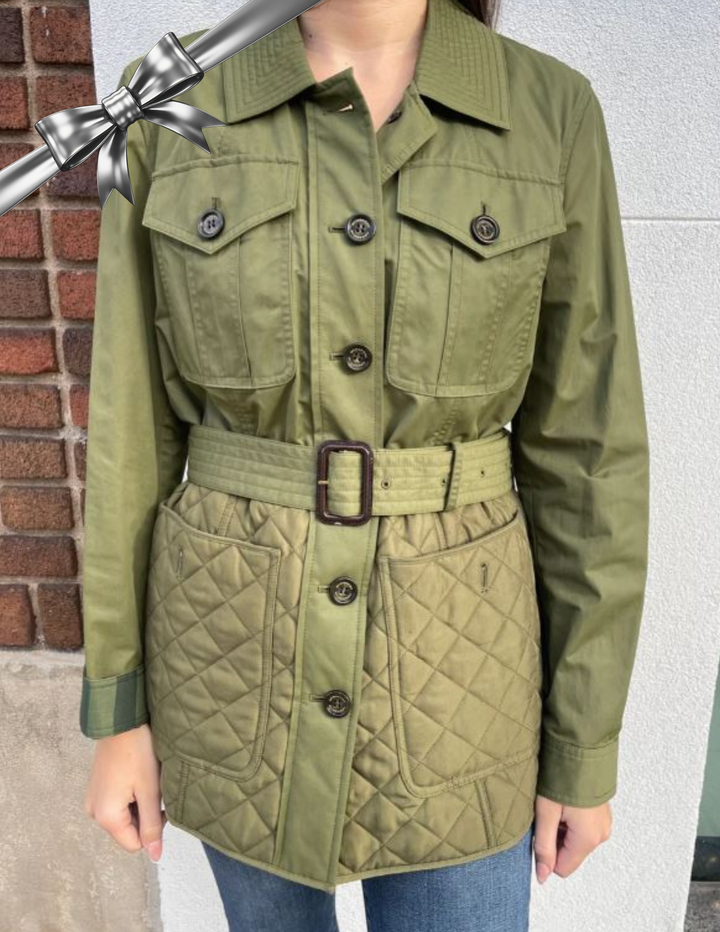 Burberry Whitworth Quilted Jacket - Size 10 (New With Tags) Giftable