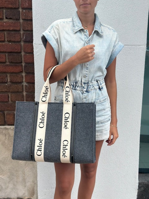 Chloe Large Woody Tote