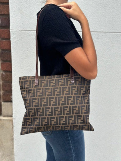 Fendi Vintage Zucca Tote