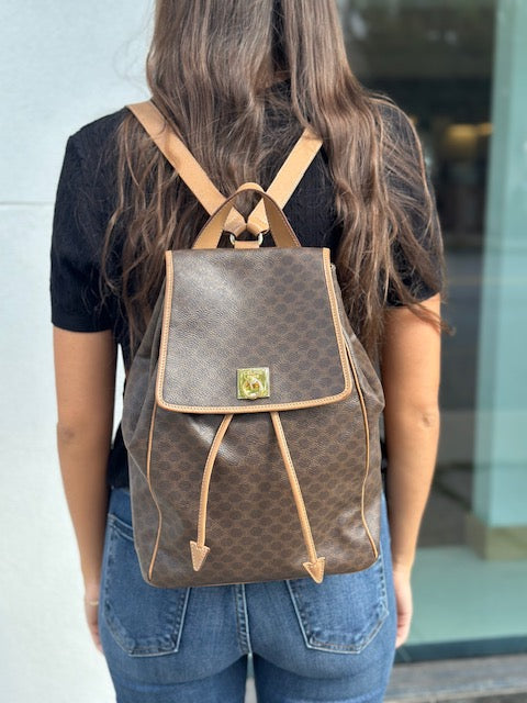 Celine Vintage Macadam Backpack