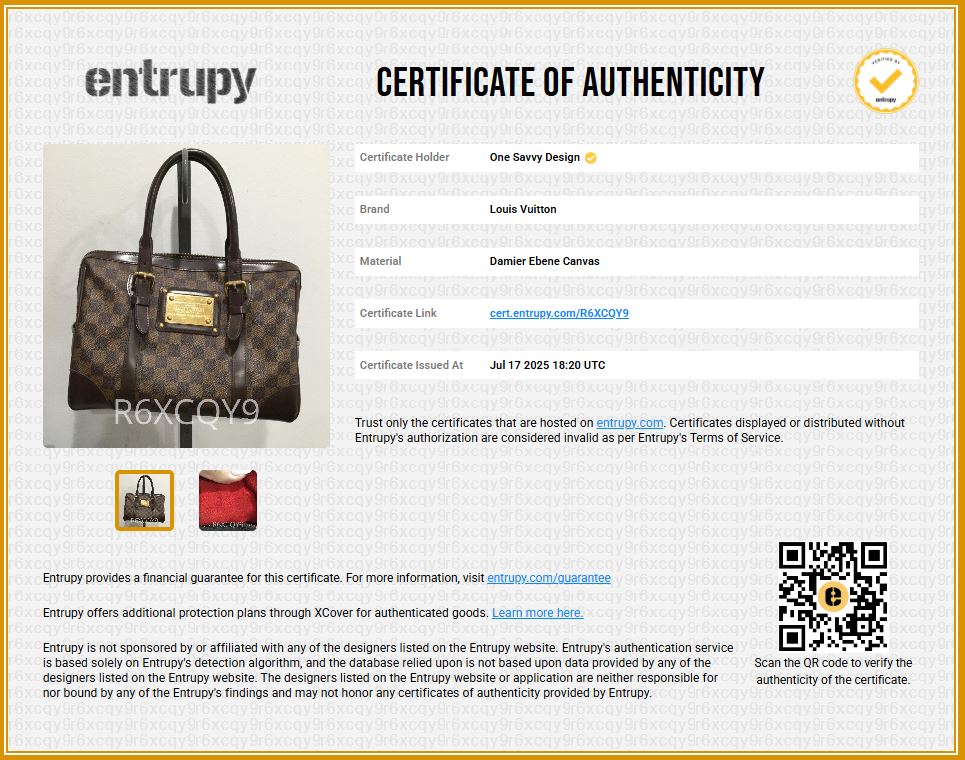 Louis Vuitton Berkeley Top Handle Bag