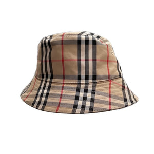 Burberry Check-Print Twill Bucket Hat