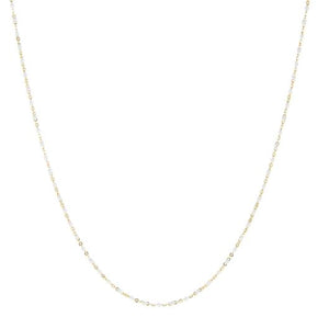 Marlyn Schiff White Beaded Stone Necklace