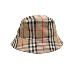 Burberry Check-Print Twill Bucket Hat