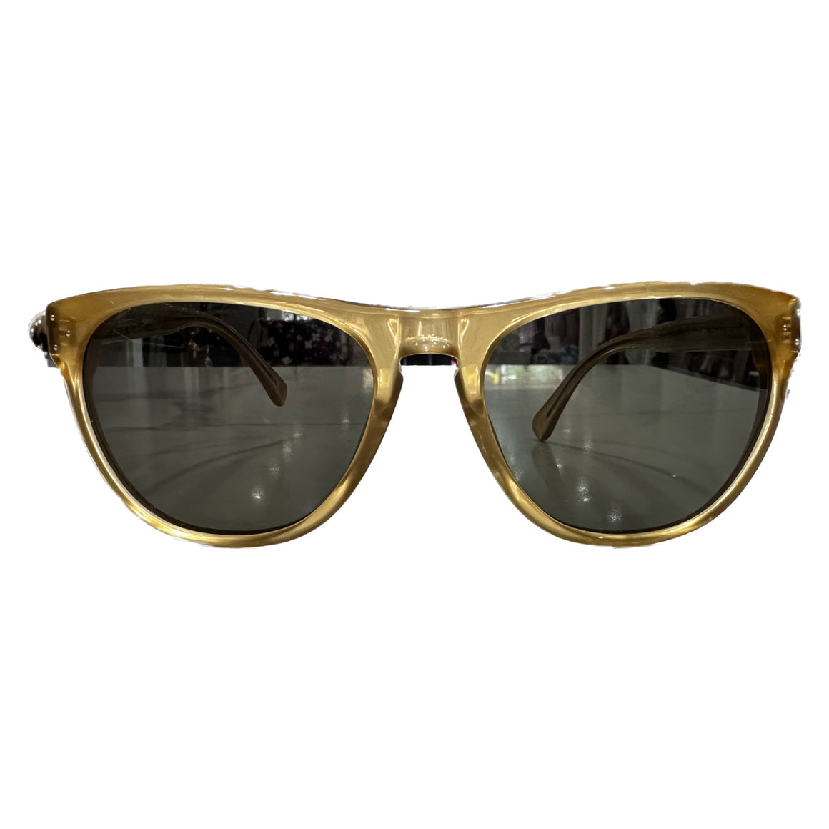 Oliver Peoples Beige Sunglasses
